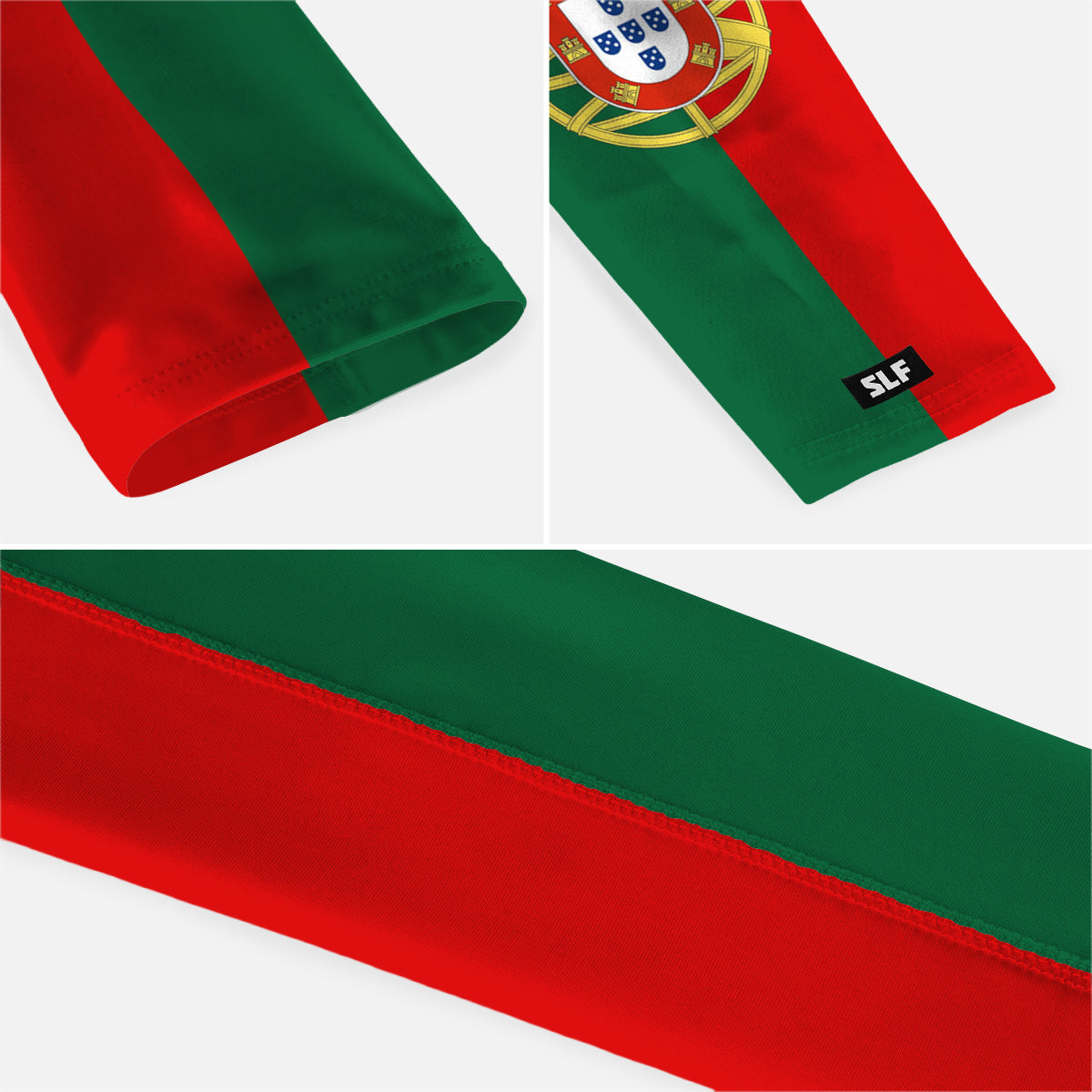 Portugal Flag Arm Sleeves - Pair