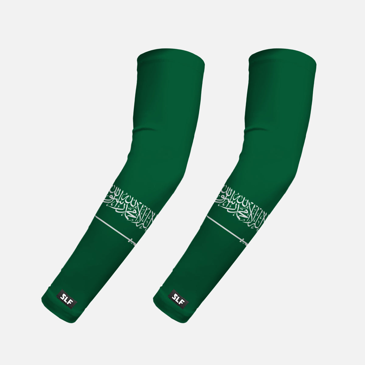 Saudi Arabia Flag Kids Arm Sleeves - Pair