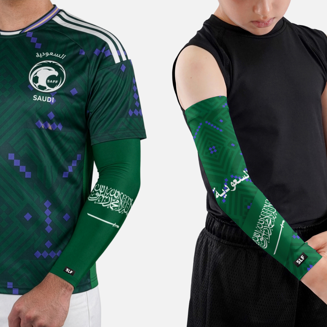 2026 Saudi Arabia Soccer National Team Arm Sleeves Pack