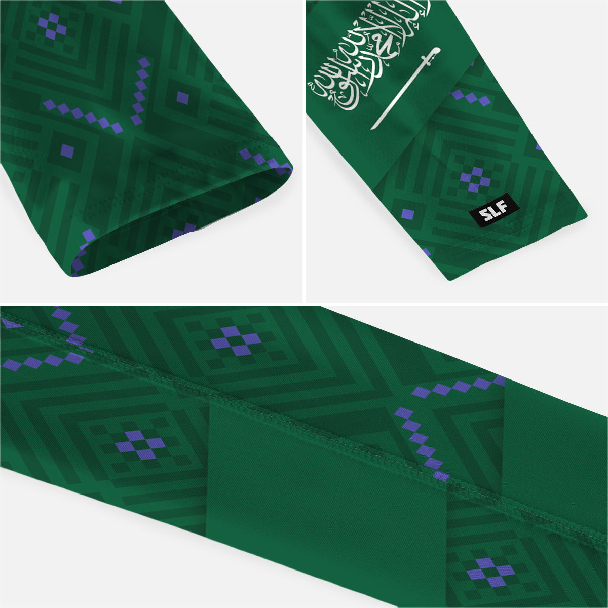 Saudi Arabia Team Edition Kids Arm Sleeves - Pair