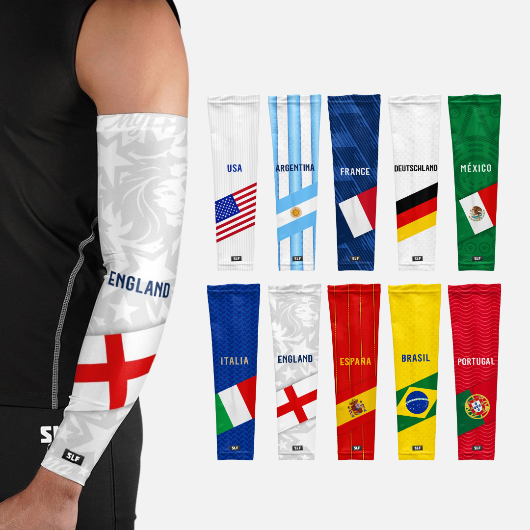 Mega 2026 Soccer National Teams Arm Sleeve Pack (1000 Pairs)