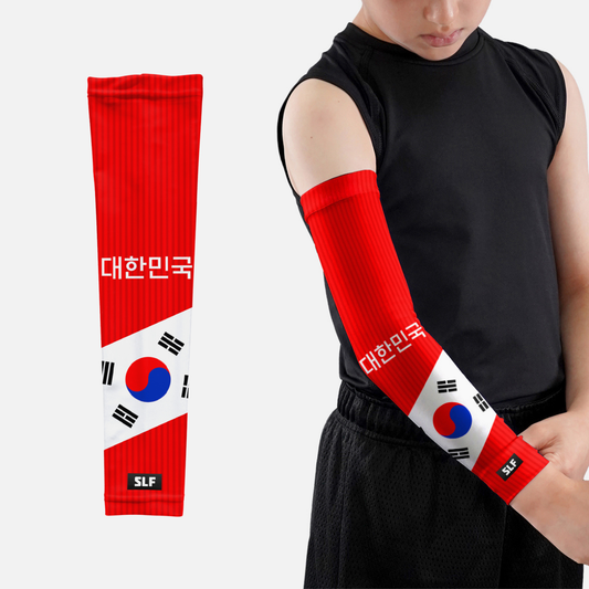 Korea Republic Team Edition Kids Arm Sleeves - Pair
