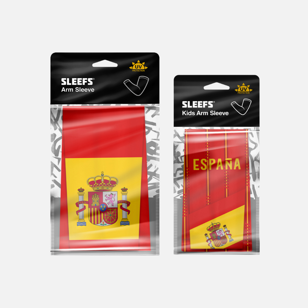 2026 Spain Soccer National Team Arm Sleeves Pack