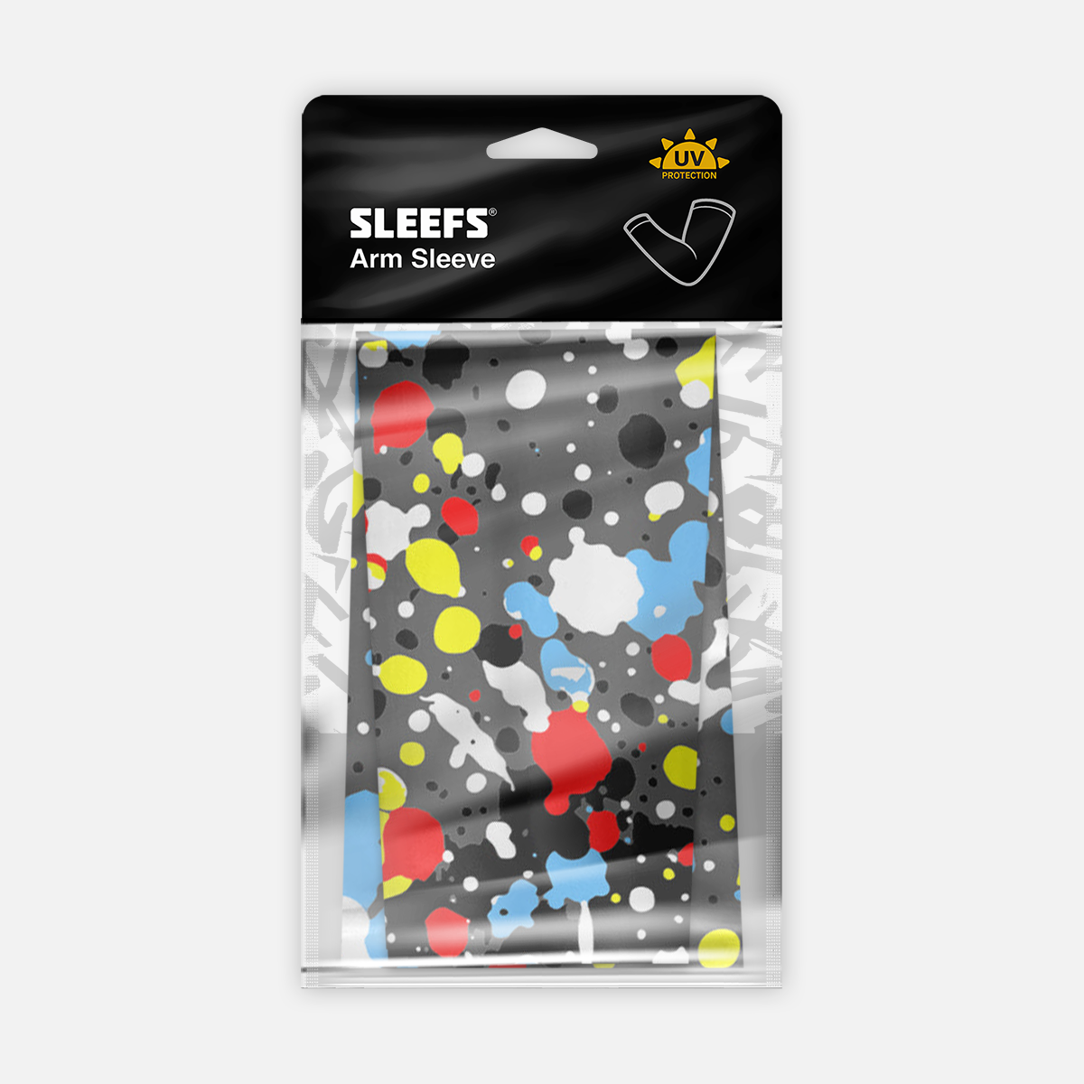 Splatter Gray Urban Pulse Arm Sleeve