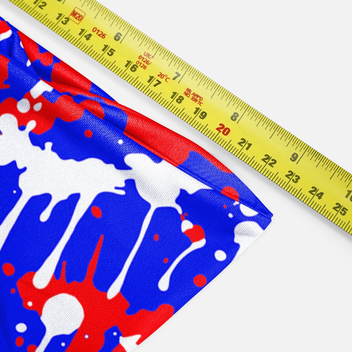 Splatter Blue Power Rush Headband