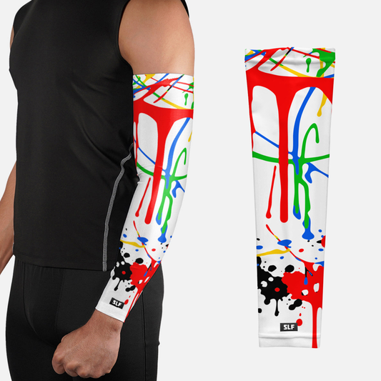 Splatter Crimson Flow Arm Sleeve