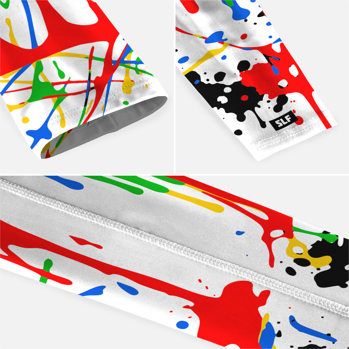 Splatter Crimson Flow Arm Sleeve