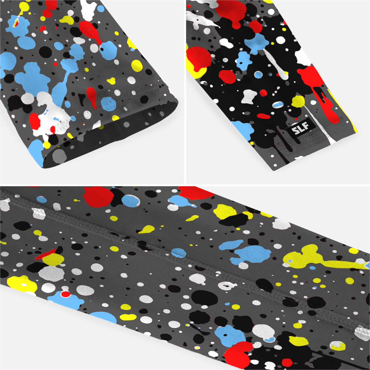 Splatter Gray Urban Pulse Arm Sleeve
