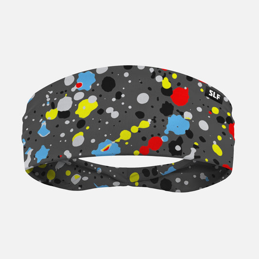 Splatter Gray Urban Pulse Headband