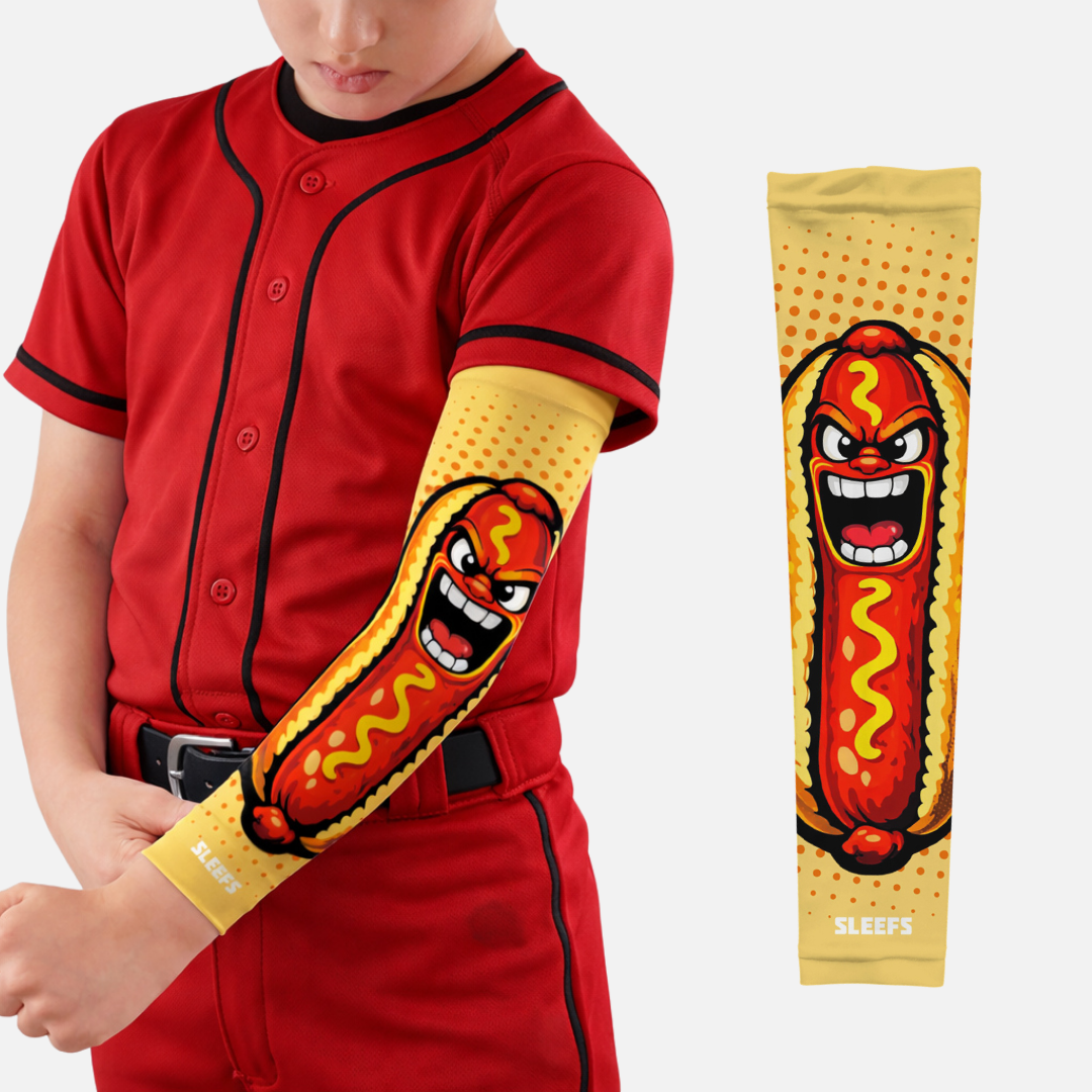 Sunny Gold Hot Dog Kids Arm Sleeve