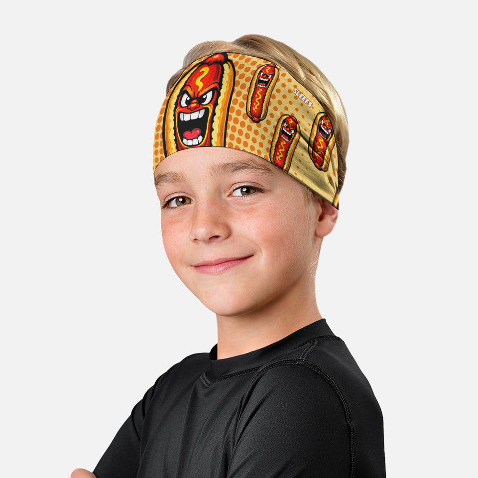 Sunny Gold Hot Dog Kids Headband
