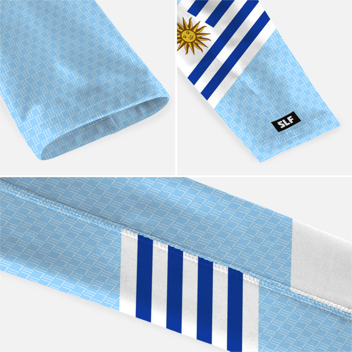 Uruguay Team Edition Kids Arm Sleeves - Pair