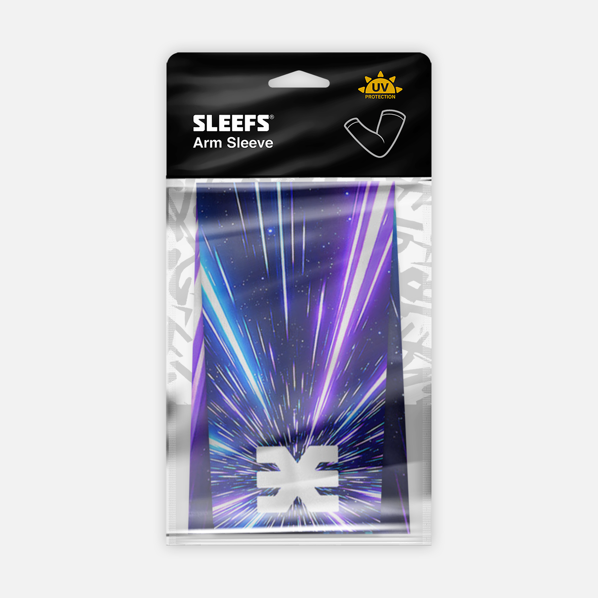 Velocity Purple Running Sleeves - Pair