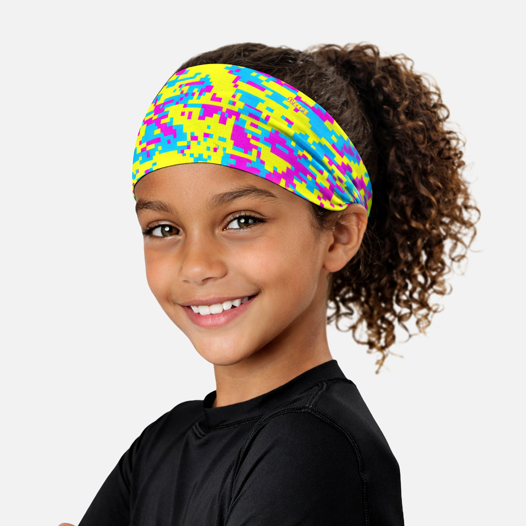 Digi Camo Volt Surge Kids Headband