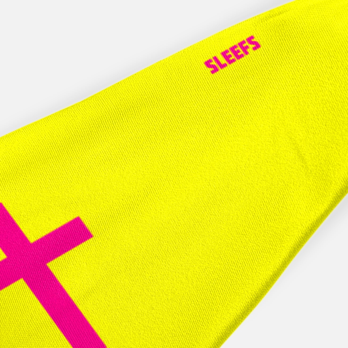 Faith Cross Volt Yellow Kids Headband