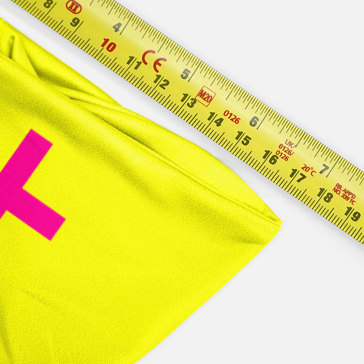 Faith Cross Volt Yellow Kids Headband